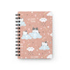 My Little Prayer Book Cat Clouds (Mauve)