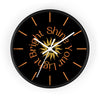 Shine Your Light Bright Astrology Wall Clock