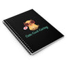 Cute-Cool-Caring Puppy Swag Spiral Notebook - Ruled Line