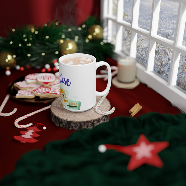 Let's Go Exercise Kai & Kika Mug