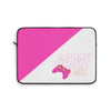 Game Girl Pink Controller Laptop Sleeve