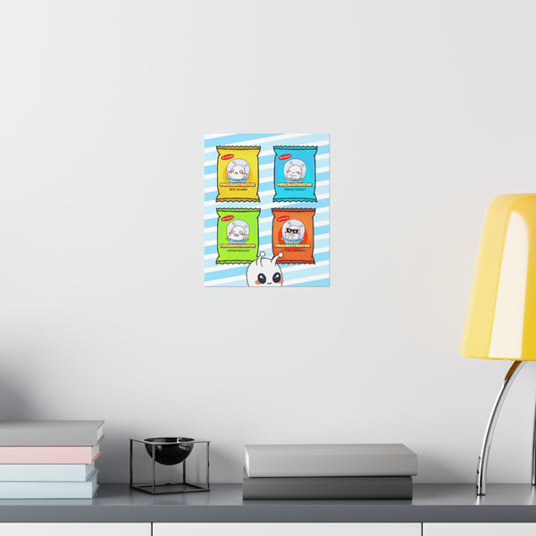 Procrastinator Snack Bundle Poster