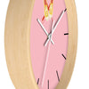 Right on Target Yellow Sneakers Wall Clock