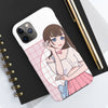 Fashion Model Anime Girl Tough Phone Case