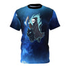 The Cat Knight of Death Unisex AOP Tee