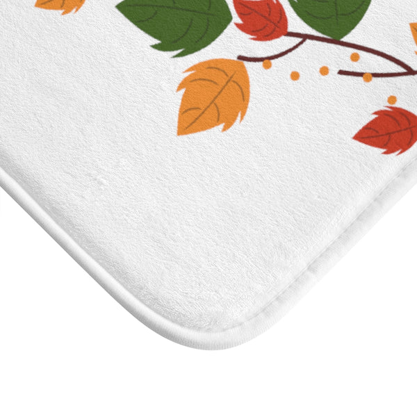 Change Can Be Beautiful Fall Wreath Bath Mat