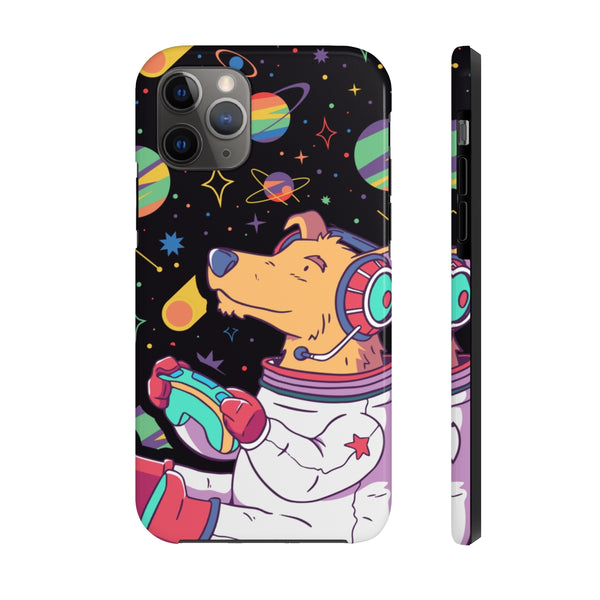 Astronaut Pup Gamer Tough Phone Case