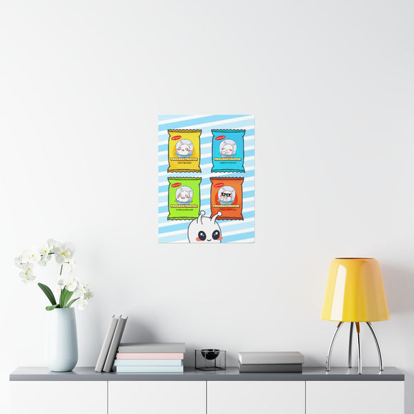 Procrastinator Snack Bundle Poster