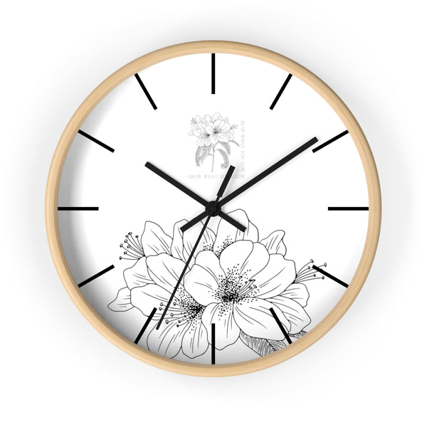 Grow What You Know Reap What You Sow Wall Clock