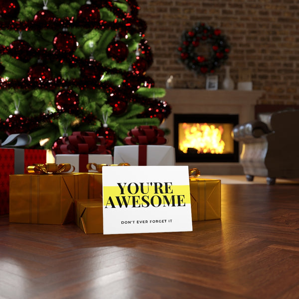 You're Awesome Highlight Canvas Gallery Wraps