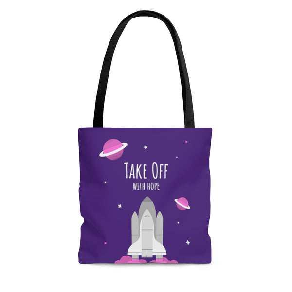 Take Off with Hope Tote Bag