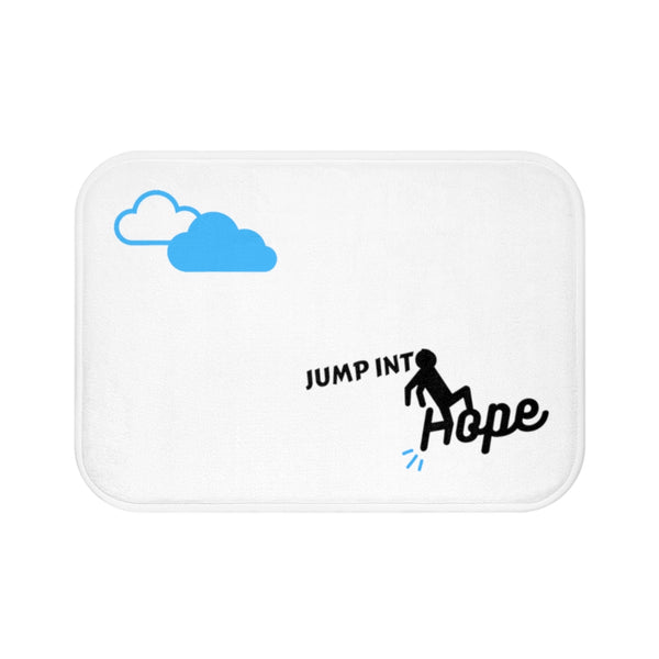 Jump Into Hope Bath Mat