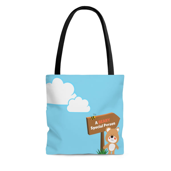 A Beary Special Person Sign Tote Bag