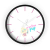 Creative Pup Artistic Flair Wall clock