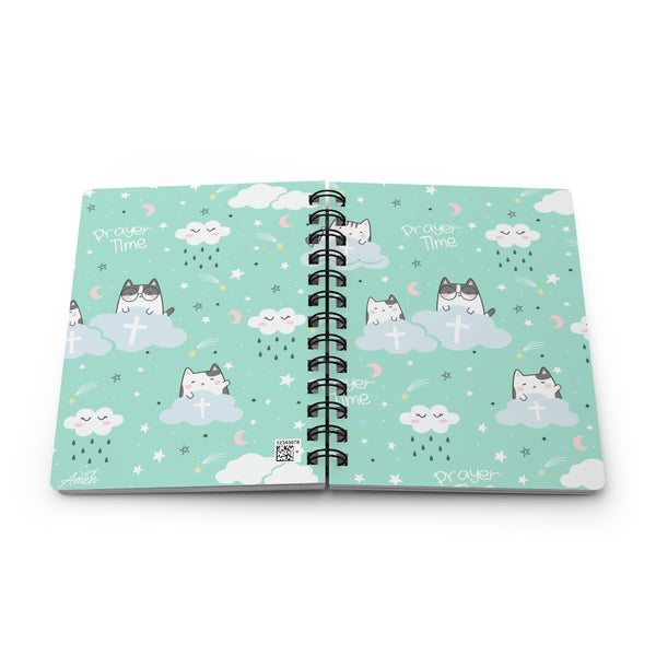 My Little Prayer Book Cat Clouds (Mint)