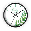 Grow Well Beautiful Sprout Wall Clock