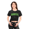 Midnight Game Life Gamer Crop Tee