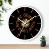 Shine Your Light Bright Astrology Wall Clock