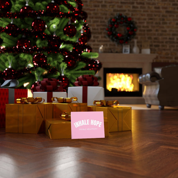 Inhale Hope Exhale Negativity Canvas Gallery Wraps