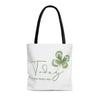 Today is Your Lucky Day Four Leaf Clover Tote Bag