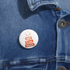 Hope, Dream, Achieve Sunshine Custom Pin Buttons