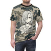 Senpai Anime Girl Army Calls Unisex AOP Tee