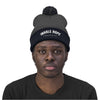 Inhale Hope Exhale Negativity Pom Pom Beanie