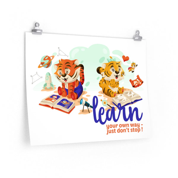 Learn Your Own Way Kai Kika Poster