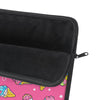 It's Ice Cream Time Cute Pink Laptop Sleeve