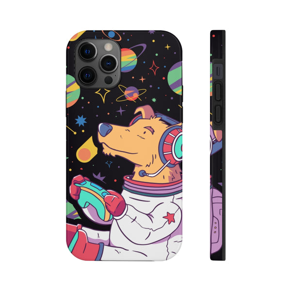 Astronaut Pup Gamer Tough Phone Case