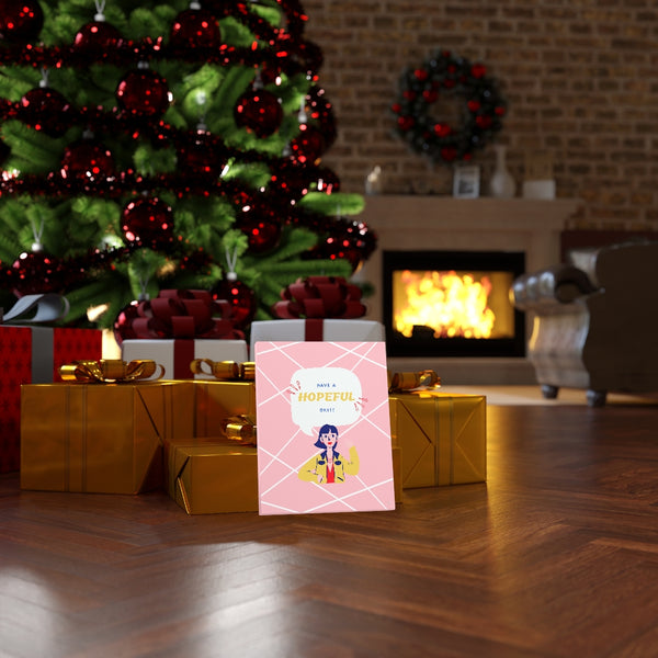 Have a Hopeful Day Girl Talk Canvas Gallery Wraps