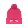 Inhale Hope Exhale Negativity Pom Pom Beanie