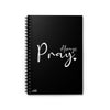 Always Pray Simple Prayer Journal (Black)