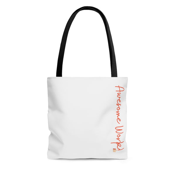 Awesome Work Thumbs Up Motivational Tote Bag