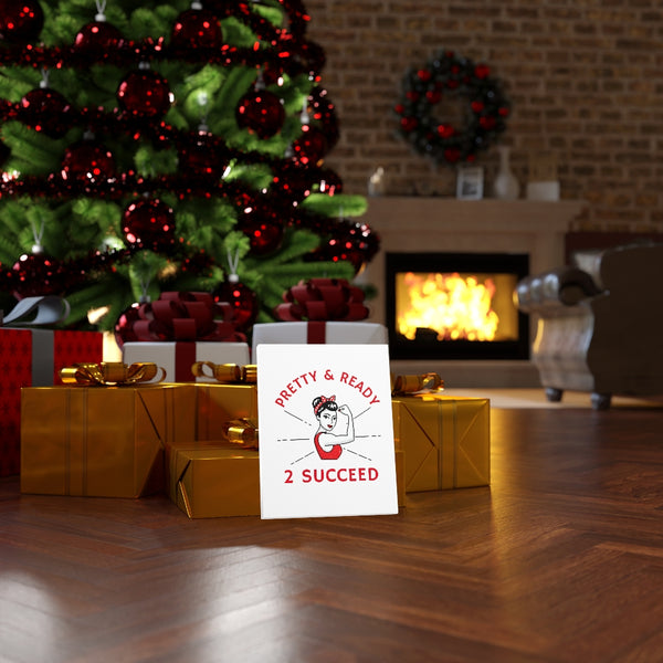 Pretty & Ready 2 Succeed Canvas Gallery Wraps