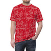 Locked On Target Gunner Gamer Shirt Red