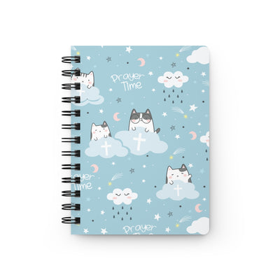 My Little Prayer Book Cat Clouds (Blue)