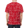 Locked On Target Gunner Gamer Shirt Red