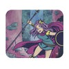 Warrior Princess Forest Adventure Mouse Pad