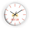 Great Job High Five Wall Clock