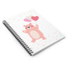 Hug March Bear Spiral Notebook - Ruled Line