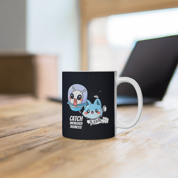 Catch Unfinished Business!! Galaxy Mug