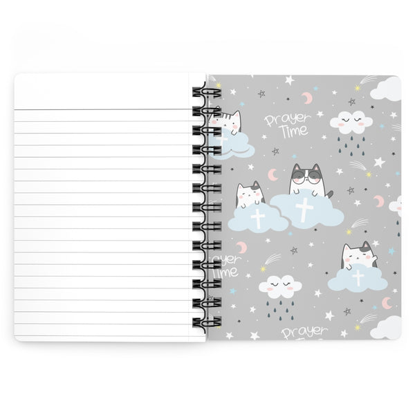My Little Prayer Book Cat Clouds (Grey)