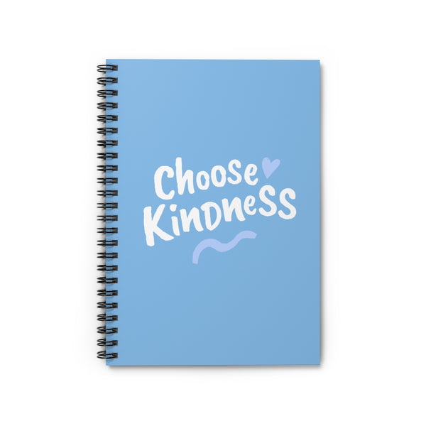 Choose Kindness Heart  Spiral Notebook - Ruled Line