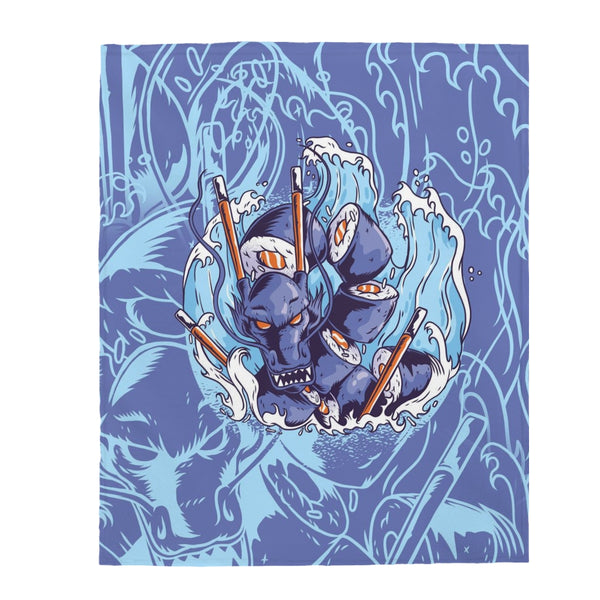 Sushi Dragon Blanket