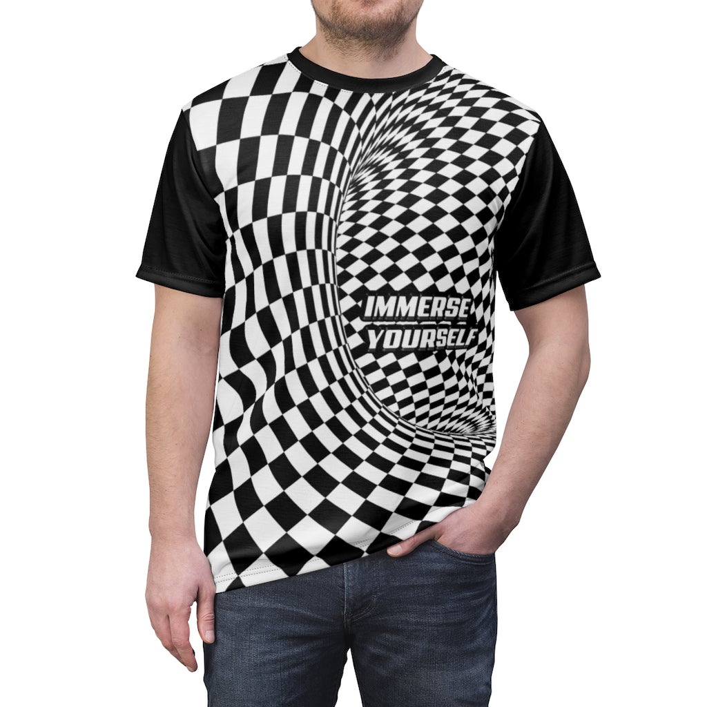 Immerse Yourself 3D Illusion Unisex Tee