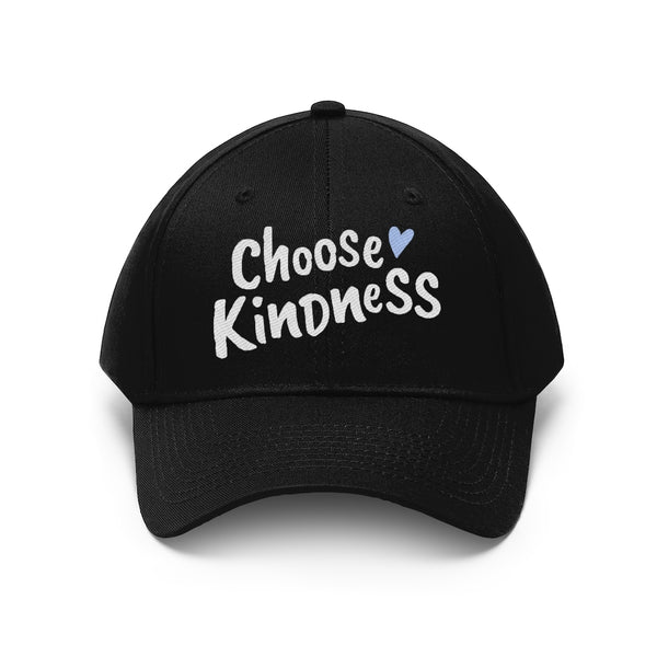 Choose Kindness Heart Unisex Twill Hat