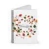 Change Can Be Beautiful Fall Wreath Spiral Notebook - Ruled Line