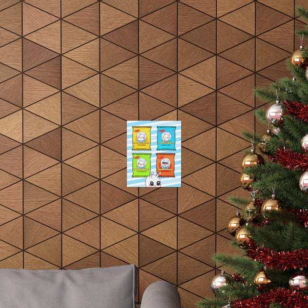 Procrastinator Snack Bundle Poster