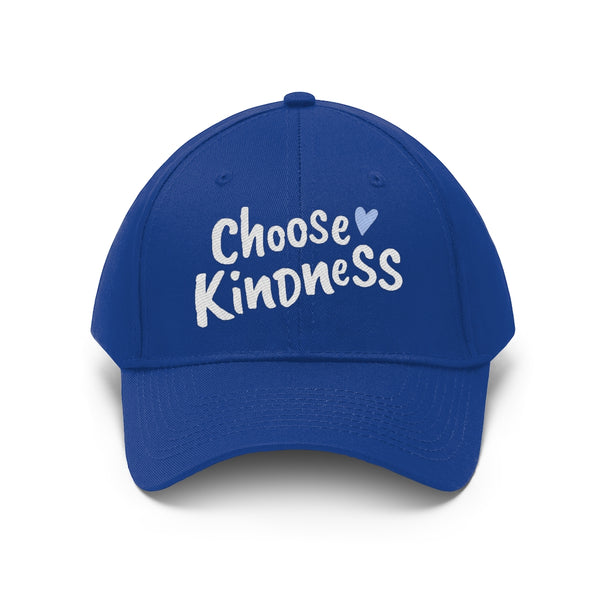 Choose Kindness Heart Unisex Twill Hat